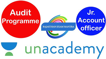 Auditing For RPSC Jr Accountant (details live class) Lesson-2/audit programme