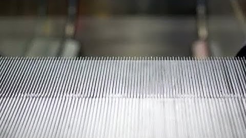 An Escalator Stock Video
