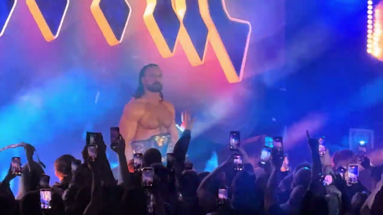 Drew McIntyre’s First Entrance as WWE Champion in Glasgow! 10/01/26 OVO Hydro House Show