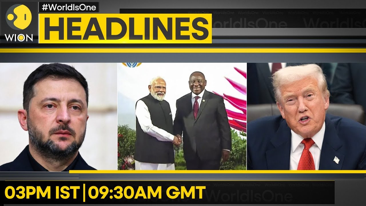 PM Modi Welcomed By Ramaphosa at G20 | IDF Kills Hezbollah Operatives in Lebanon | WION Headlines