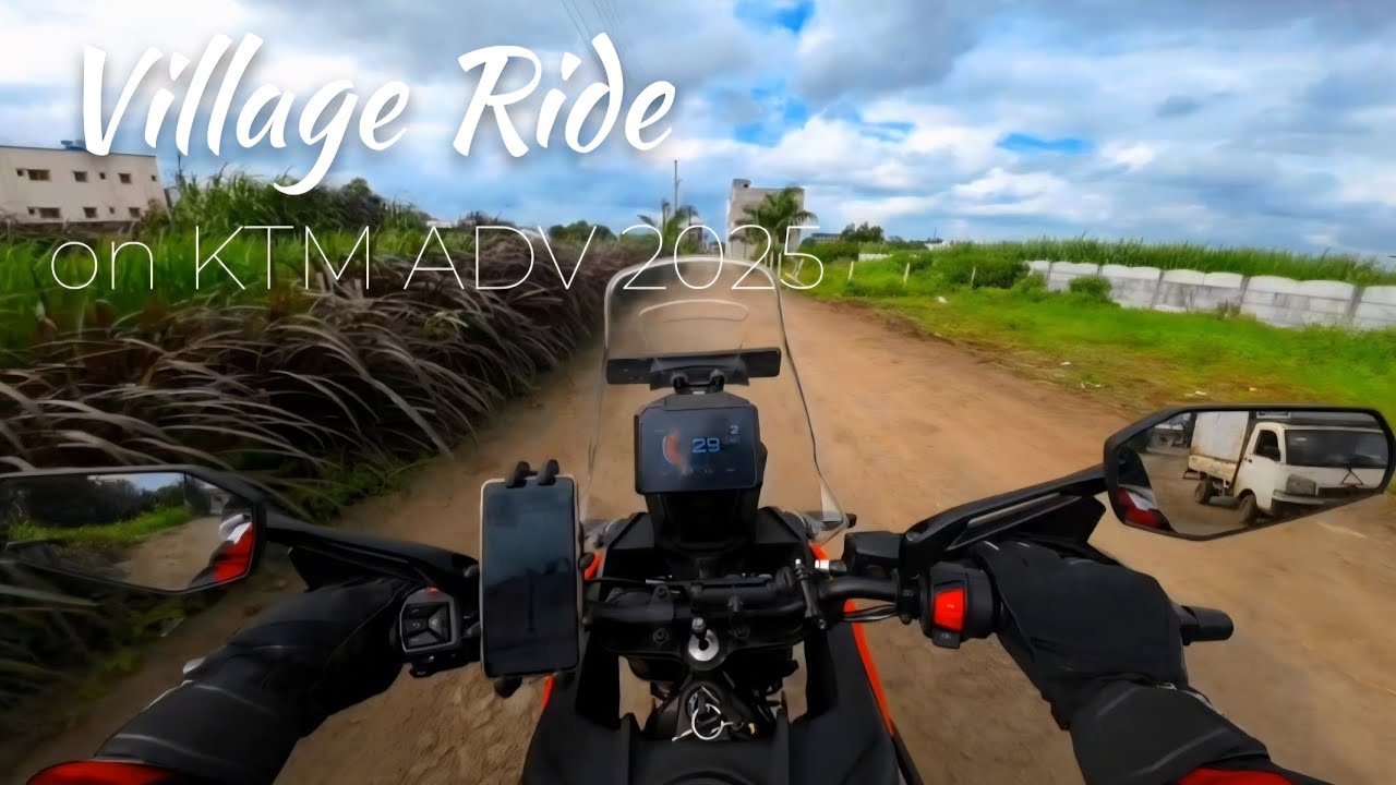 2025 KTM Adventure 250 village ride