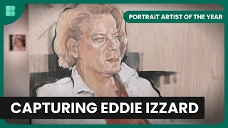 Painting Eddie Izzard - Portrait Artist of the Year - Art Documentary