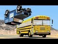 Crazy Police Chases #8 - BeamNG Drive Crashes