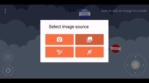 How to add an image to a node in Mind Map AR