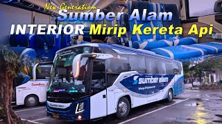 Sumber Alam NEW GENERATION ❗❗ Bus With Train-Like Interior Innovation #sumberalam
