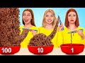 100個重ねフードチャレンジ | Mukbang TeenDO Challenge
