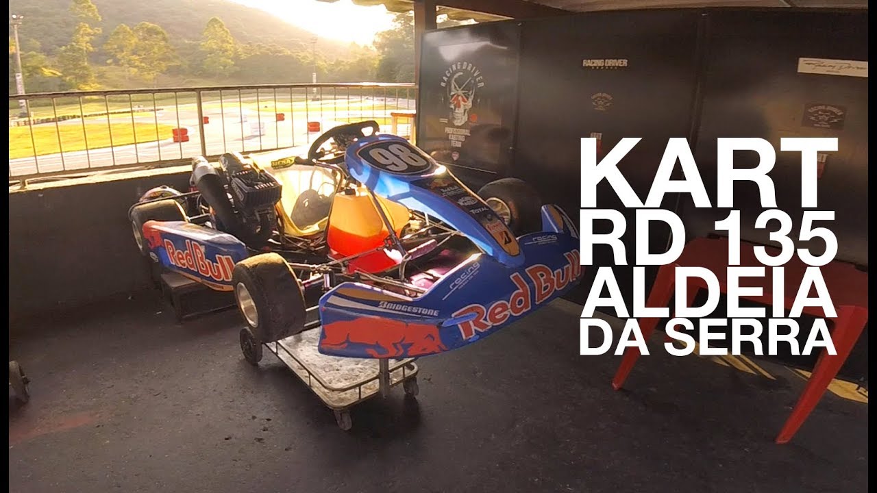 COMPREI UM KART RD 135 REDBULL TREINO LIVRE ALDEIA DA SERRA ONBOARD GOPRO5 BLACK!