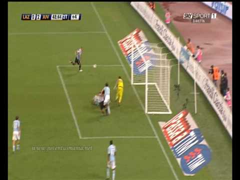 Juventus vs. Lazio (2-0) - trezeguet goal 13/9/2009