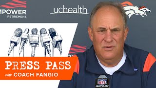 HC Vic Fangio on TE Okwuegbunam: ‘I’m really excited about him’