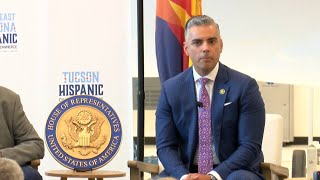 Two congressmen representing southern Arizona were back home and on stage for bi-partisan