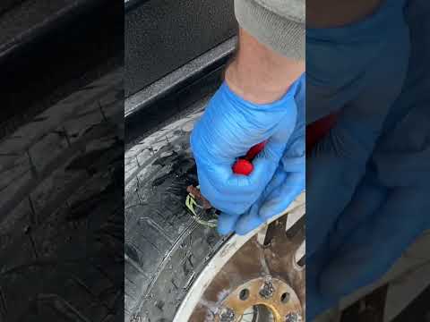 How To Fix a Flat / Plug a Tire #DIY #Tire #Repair #automotive #BMW #flattire