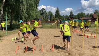 Trening ogólnorozwojowy w piasku - Marcin POPIELUCH