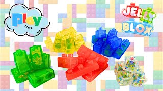 Jelly Blox Fun! 🟥🟦🟨 Sorting, Stacking & Smashing Colorful Blocks! 💥 | Educational Video for Toddlers
