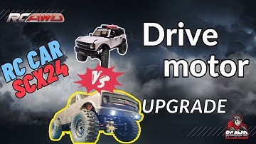 Ultimate AXIAL SCX24 Upgrade: Installing RCAWD Metal Motor for Extreme Performance!