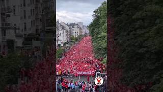   Swiss Fans In Dsseldorf Before For Match Against England Euro 2024 