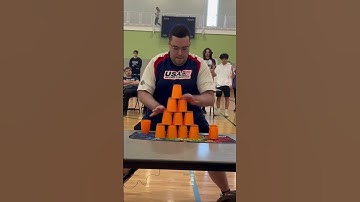 DEVASTATINGLY close 😭 #spprtstacking #speedstacking #cupstacking #speedstacks #fast