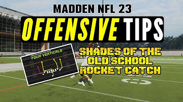 Madden NFL 23 Offensive Tips - Shade Of The Old School Rocket Catch