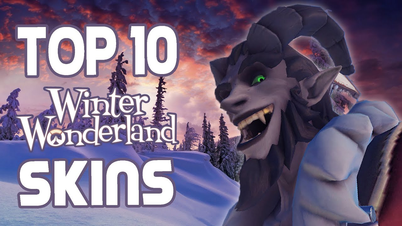 Top 10 Winter Wonderland Skins - Overwatch