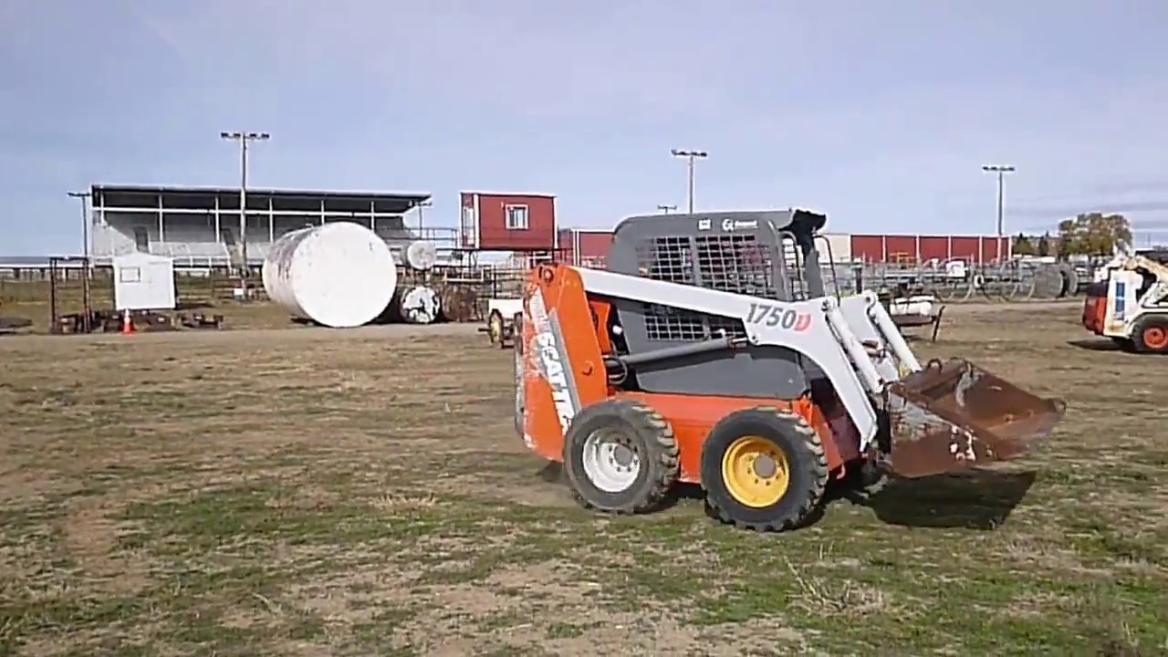 Scat Trak 1750D Skid Steer Loader YouTube
