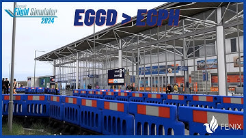 MSFS 2024 LIVE | EasyJet OPS | EGGD ✈ EGPH | 🎉*Giveaway*🎉 | Fenix A320 | #msfs2024