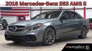 2016 Mercedes-Benz E63 AMG S For Sale - Walk Around