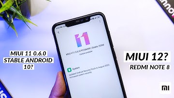Redmi Note 8 Update | How To Install Miui 11 0.6.0 Stable Ota On Redmi Note 8 | Miui 12 Android 10?