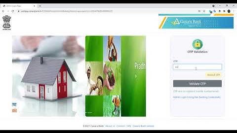 Canara Bank CSS Portal Demo