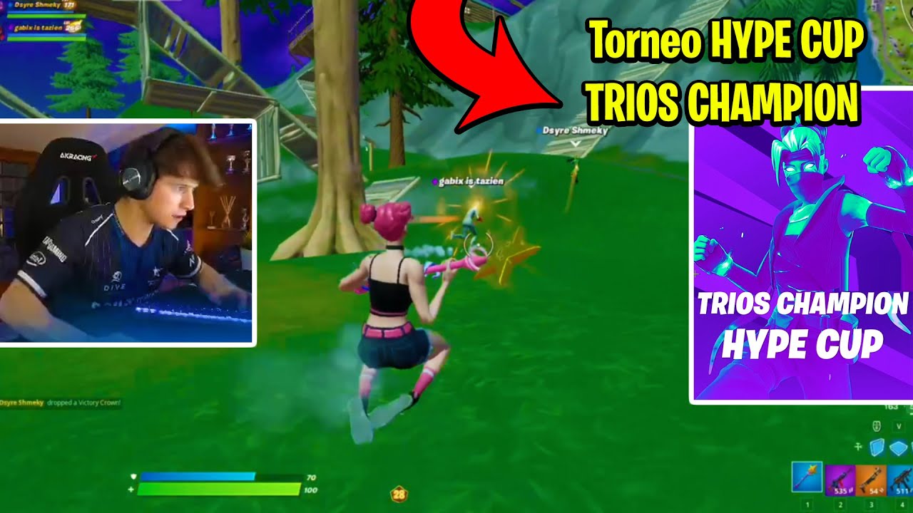 Piz DISTRUGGE Tutti nel Torneo Hype Cup Insieme alla Nuova Trio | Fortnite