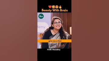 Give Me A Hint 😁😄 UPSC Interview | IAS Interview