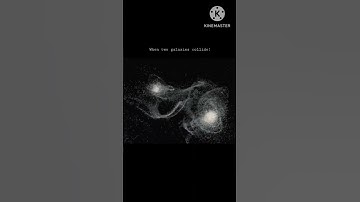 when two galaxies collide #shorts #universe #space