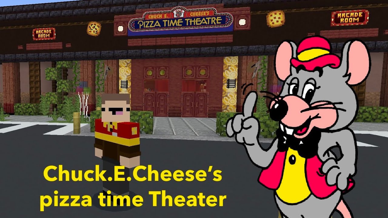 Chuck.E.Cheese pizza time theater! Custom Minecraft world! For show purposes only 🐭🧀🍕