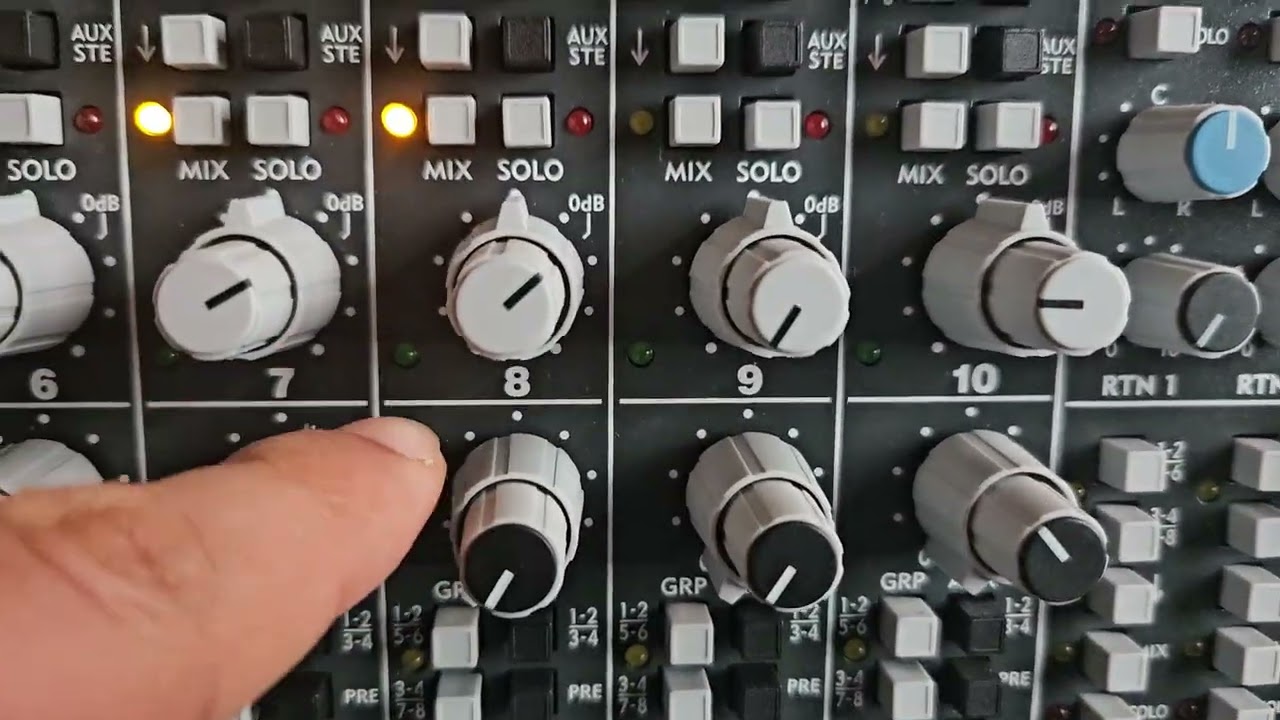 1 Analog Mixer for Keyboards, Guitars, Drums | Assigning Channels