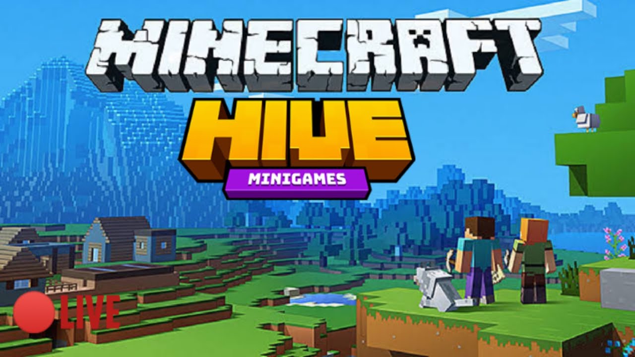 LIVE Minecraft Hive - YouTube