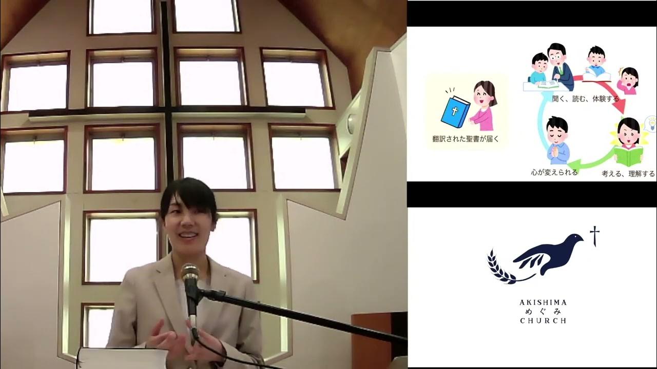 2023年6月11日（日）礼拝メッセージ「ウィクリフ聖書翻訳協会の紹介/救いへの導き」使徒の働き82640 石川礼宣教師（日本ウィクリフ