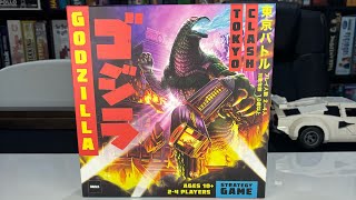 Godzilla Tokyo Clash Board Game Unboxing