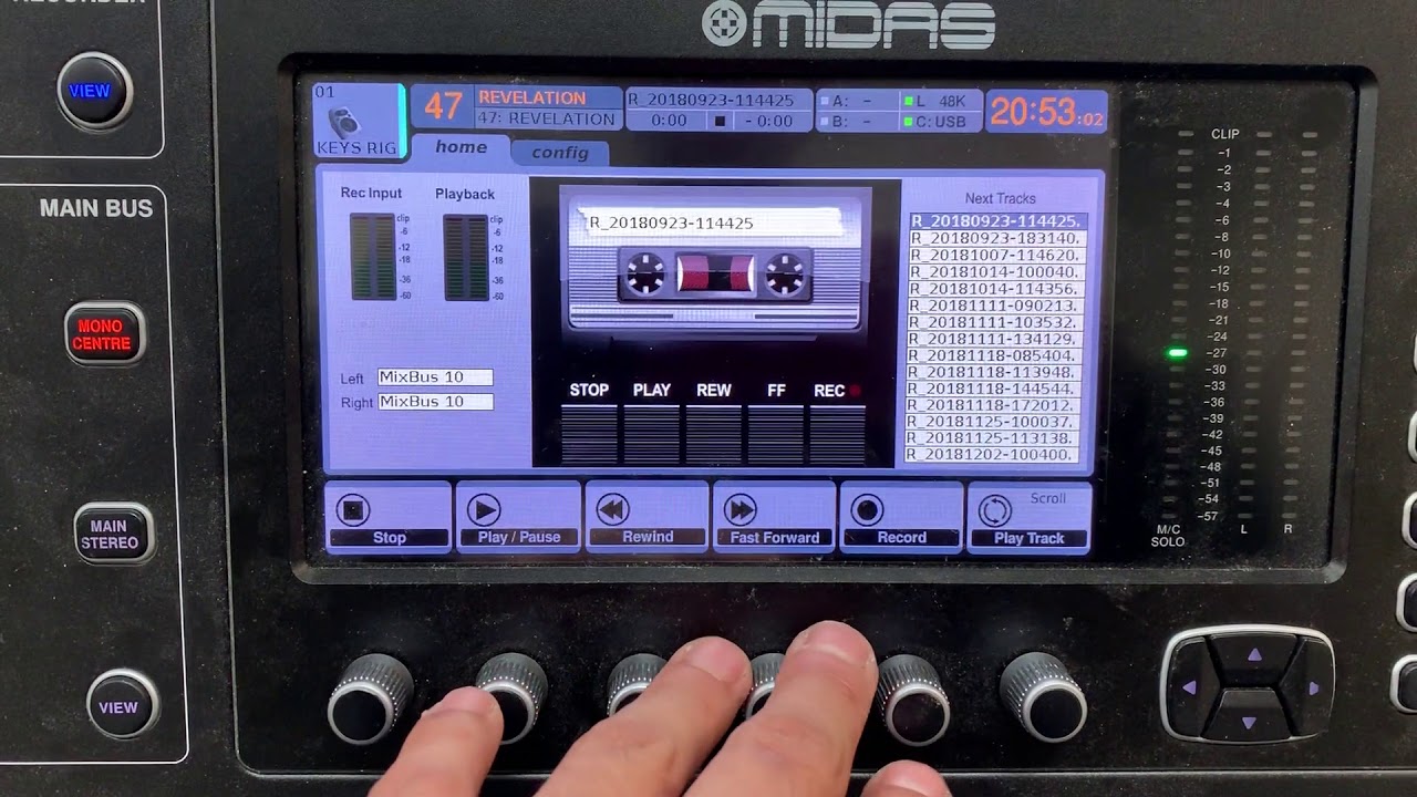 Midas M32 (Recording) - YouTube