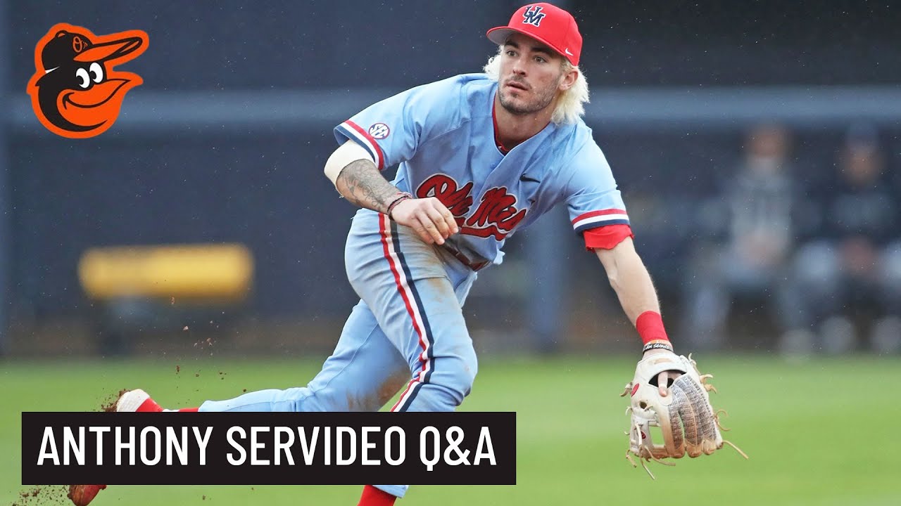 Orioles Draft Pick Anthony Servideo on Crab Cakes, His Bleached Hair & More | Fan Q&A