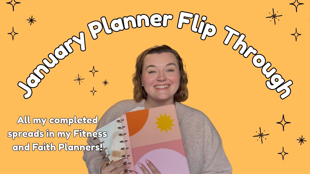 Классические ежедневники Faith и Dashboard Happy Planner // С возможностью просмотра страниц // Я...