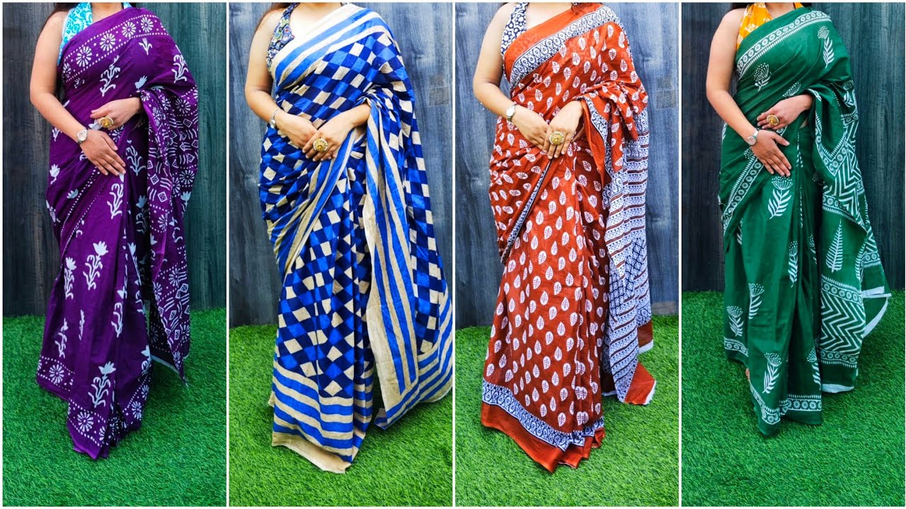 Mulmul Cotton Sarees Online Shopping | Mulmul Cotton Sarees Wholesaler | Mulmul Cotton Plain Sarees