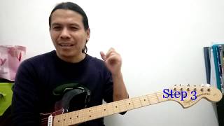 Aku Masih Nyayang /Alim Impira  Guitar intro tutorial by Kanchadelima