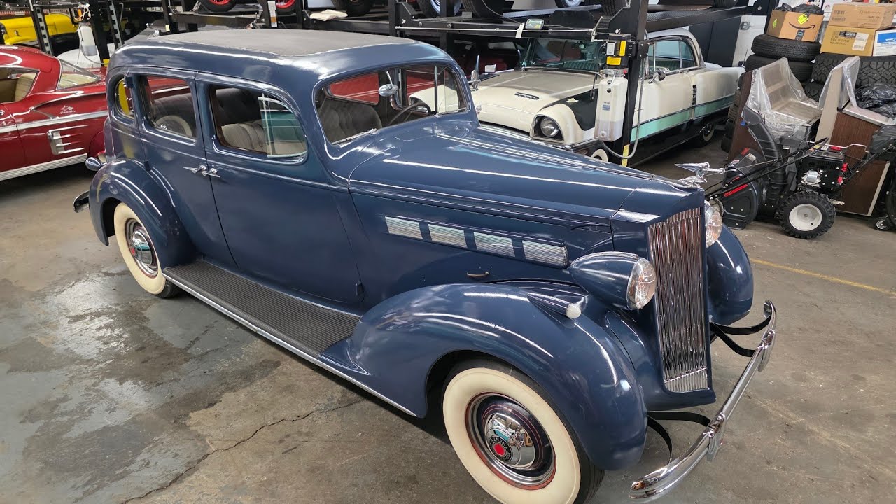 $15k ~1937 Packard 120C Sedan For Sale~8 Cyl~3 Speed~12v