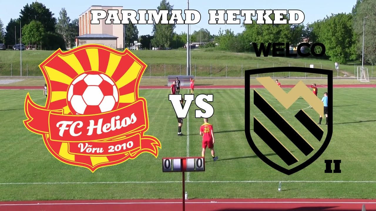 Võru FC Helios vs Tartu JK Welco II 2-6 Parimad hetked (09.06.2023)