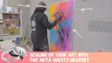 Scale up my design for Murals and Art Using the Meta Quest 3