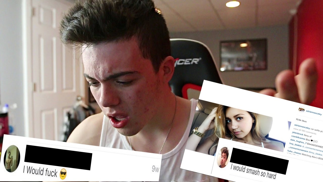 Reacting To My Girlfriends Instagram Comments You