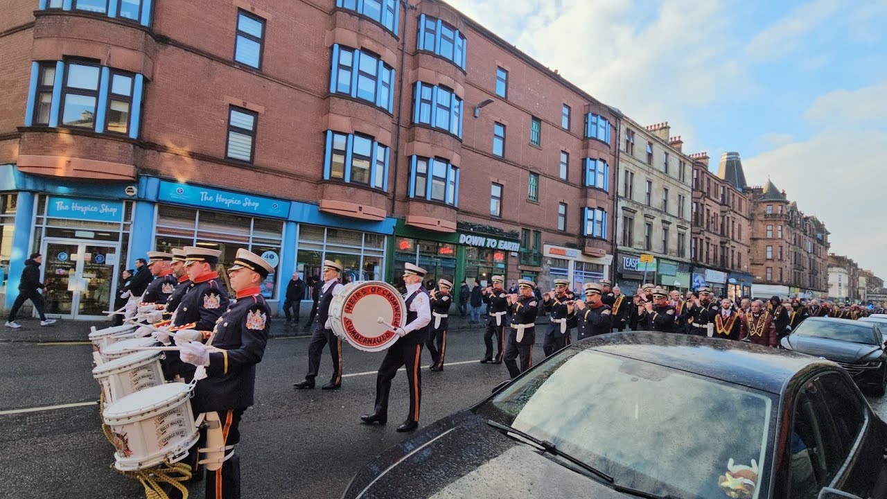 Heirs of Cromwell Flute band - Partick Murray club ABOD 24thJan 2026
