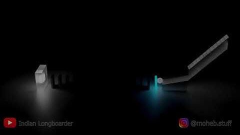 Emission On Collision Blender 2.8 Dominoes.