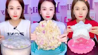 Pastel Crystal Snow Dessert and Fluffy Ice Star ASMR