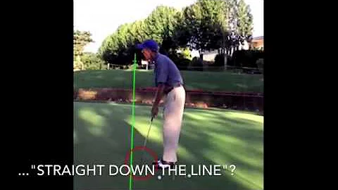 "Straight Down the Line" Putting Stroke