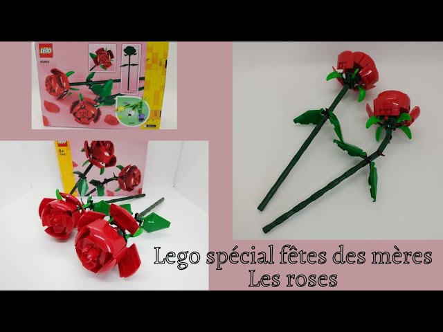 Lego fleurs les roses spécial fêtes des mères 