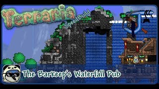 | Terraria | Speed Build | The Barkeep's Waterfall Pub |